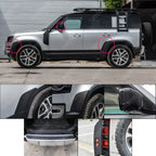 Black Anti Scratch Protective Trim Set For Land Rover Defender L663 2020 On
