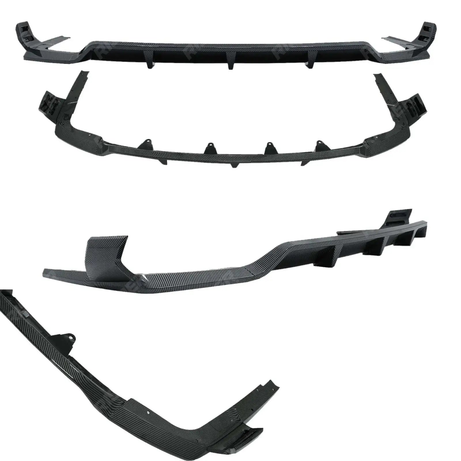 Black Knight Aero Kit Carbon Look For BMW X7 G07 M Sport (2018-2022 pre-LCI)