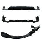 Black Knight Aero Kit Full With Grill & Mirror Caps For Bmw X5 G05 M Sport 2018-2022