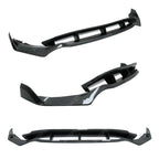 Black Knight Front Splitter in Carbon Look For BMW X5 G05 M Sport 2018-2022