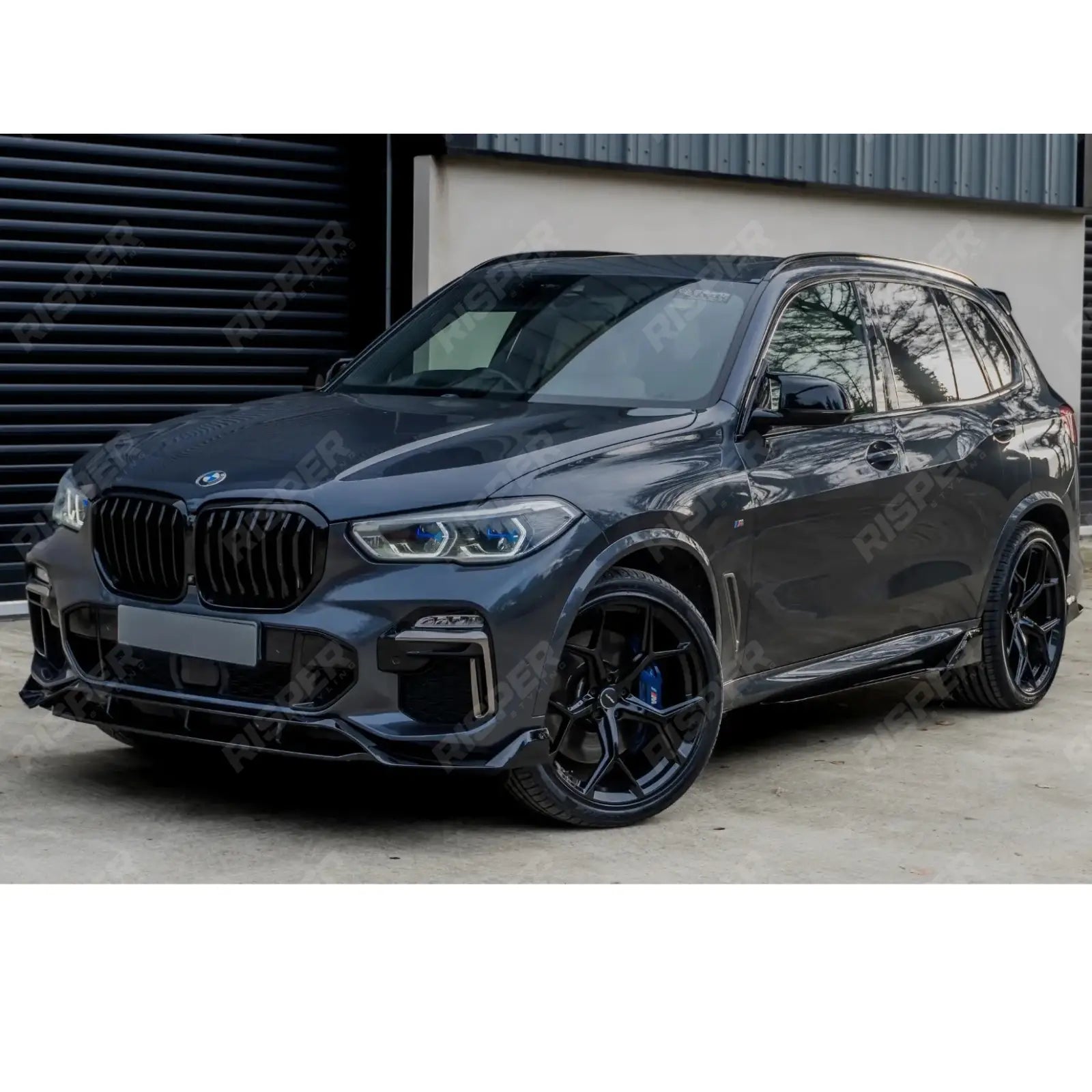 Black Knight Side Skirt Splitters in Gloss Black For BMW X5 G05 M Sport 2018+