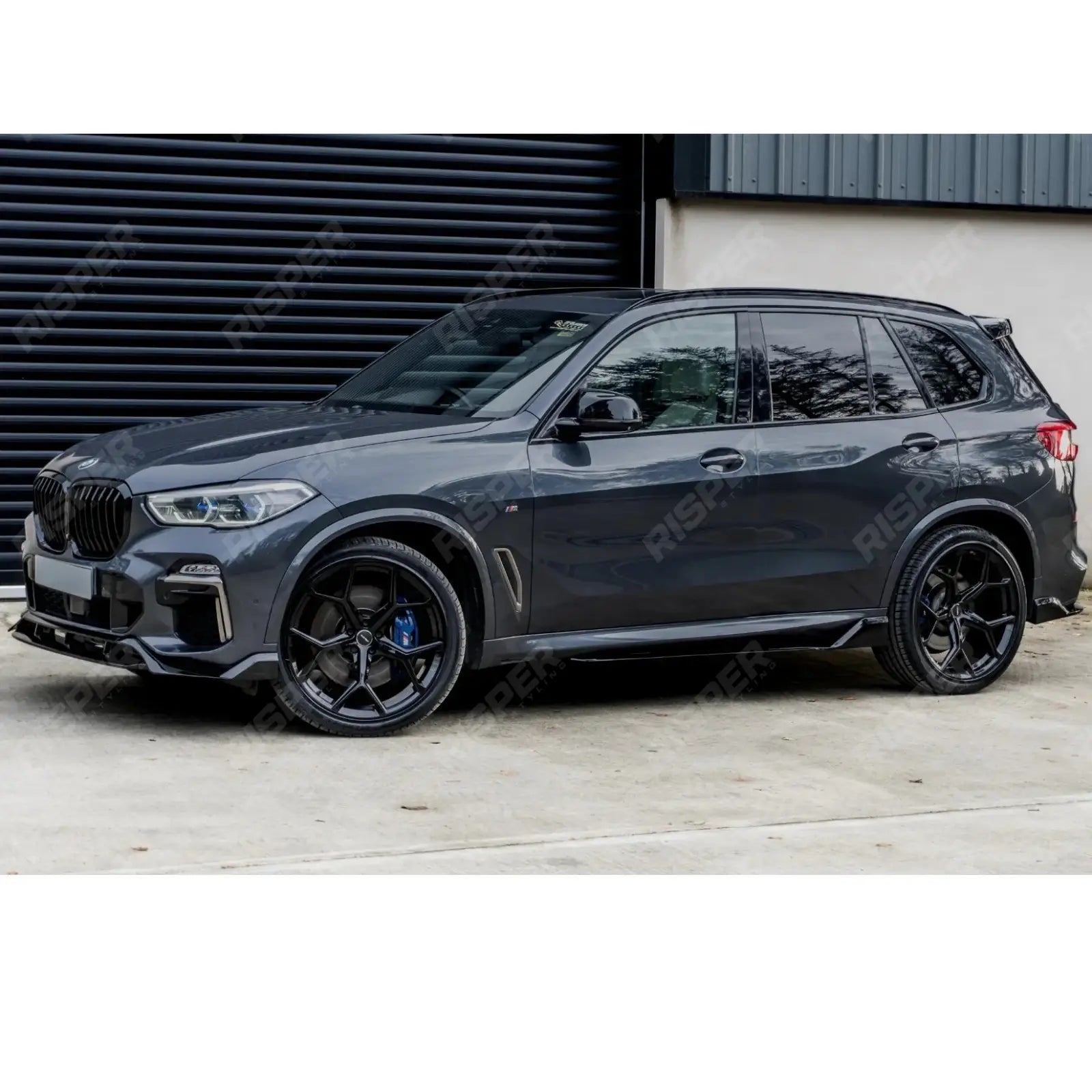 Black Knight Side Skirt Splitters in Gloss Black For BMW X5 G05 M Sport 2018+