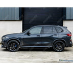 Black Knight Side Skirt Splitters in Gloss Black For BMW X5 G05 M Sport 2018+