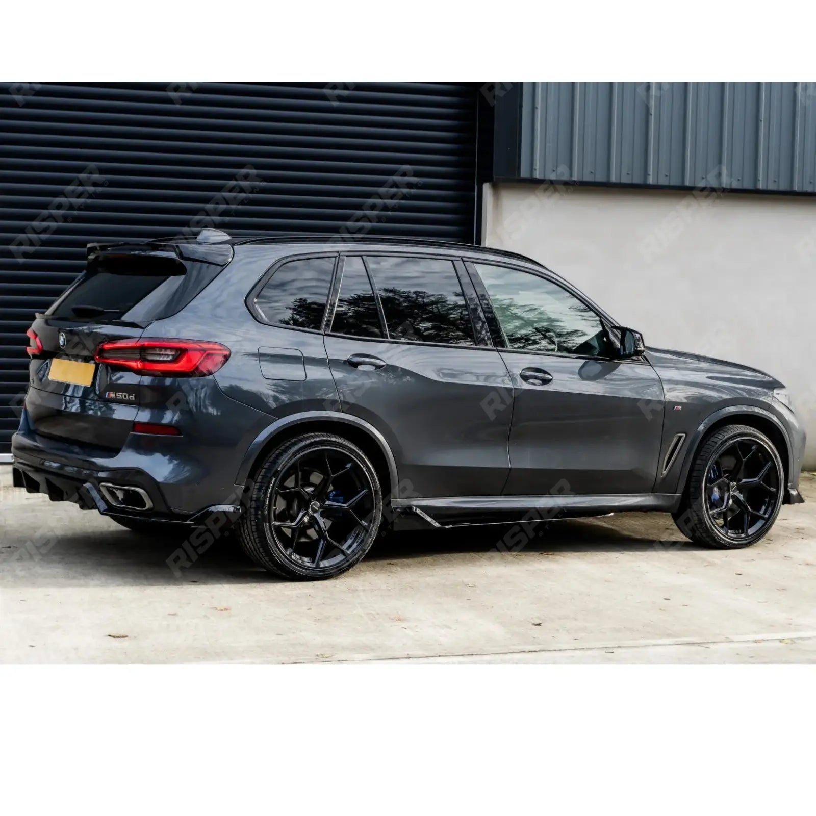 Black Knight Side Skirt Splitters in Gloss Black For BMW X5 G05 M Sport 2018+