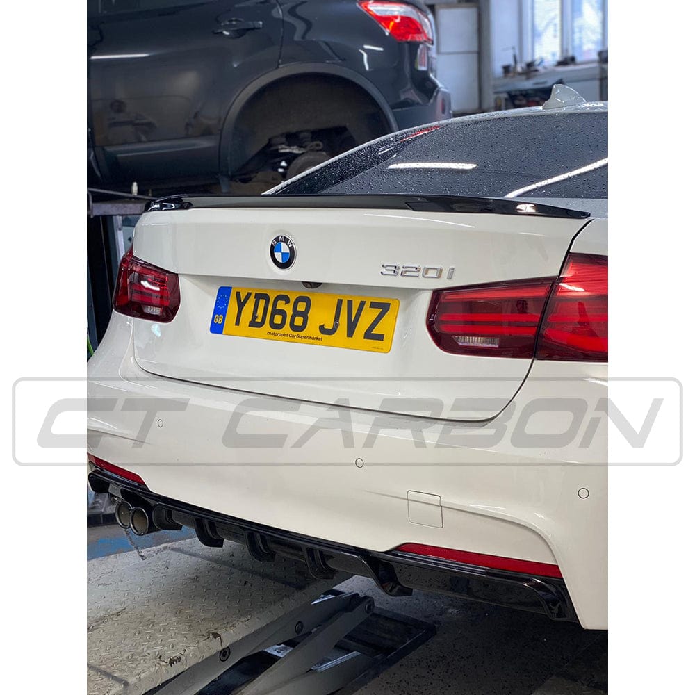 BMW 3 SERIES F30/F31 GLOSS BLACK LEFT EXHAUST DIFFUSER - V1