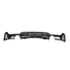BMW 4 SERIES F32/F33/F36 GLOSS BLACK DUAL EXIT EXHAUST DIFFUSER