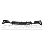 BMW 4 SERIES F32/F33/F36 GLOSS BLACK DUAL EXIT EXHAUST DIFFUSER