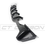 BMW 4 Series F32/F33/F36 GLOSS BLACK TWIN LEFT EXIT EXHAUST DIFFUSER - V2
