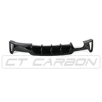 BMW 4 Series F32/F33/F36 GLOSS BLACK TWIN LEFT EXIT EXHAUST DIFFUSER - V2