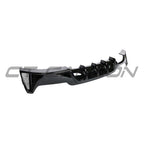 BMW 4 Series F32/F33/F36 GLOSS BLACK TWIN LEFT EXIT EXHAUST DIFFUSER - V2