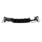 BMW 4 Series F32/F33/F36 GLOSS BLACK TWIN LEFT EXIT EXHAUST DIFFUSER - V2