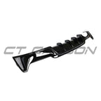 BMW 4 Series F32/F33/F36 GLOSS BLACK TWIN LEFT EXIT EXHAUST DIFFUSER - V2