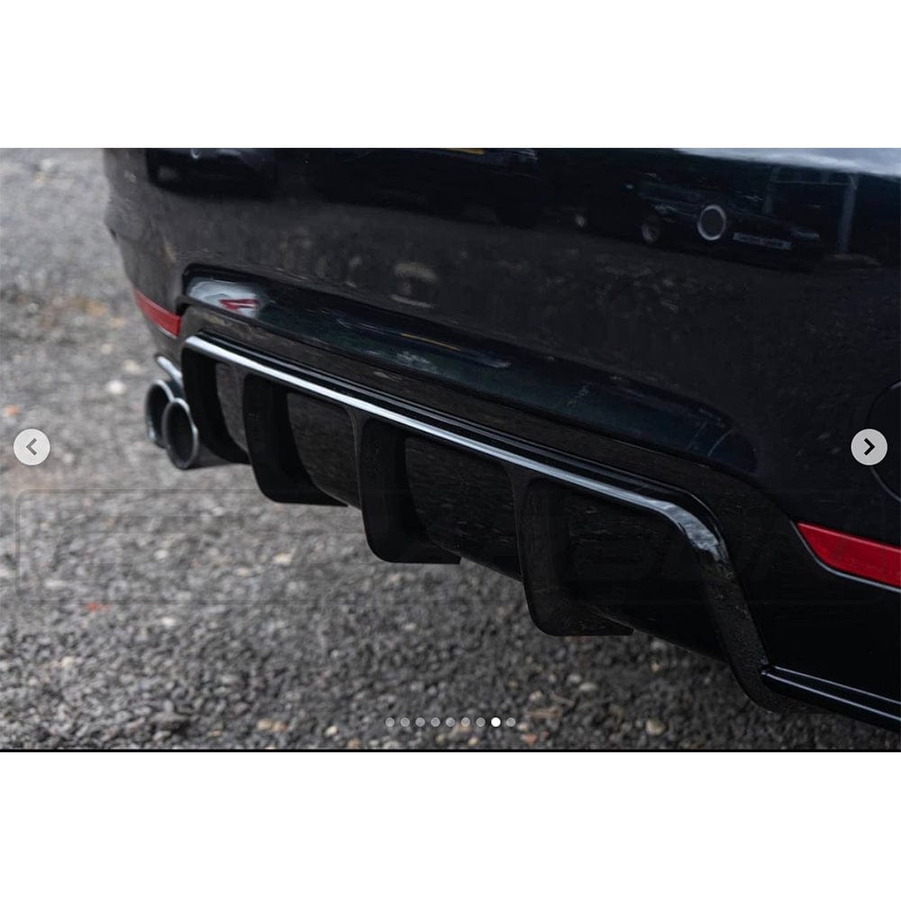 BMW 4 Series F32/F33/F36 GLOSS BLACK TWIN LEFT EXIT EXHAUST DIFFUSER