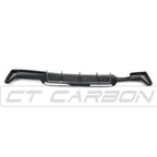 BMW 4 Series F32/F33/F36 GLOSS BLACK TWIN LEFT EXIT EXHAUST DIFFUSER - V2