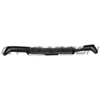 BMW 4 Series F32/F33/F36 GLOSS BLACK TWIN LEFT EXIT EXHAUST DIFFUSER - V2