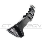 BMW 4 Series F32/F33/F36 GLOSS BLACK TWIN LEFT EXIT EXHAUST DIFFUSER - V2