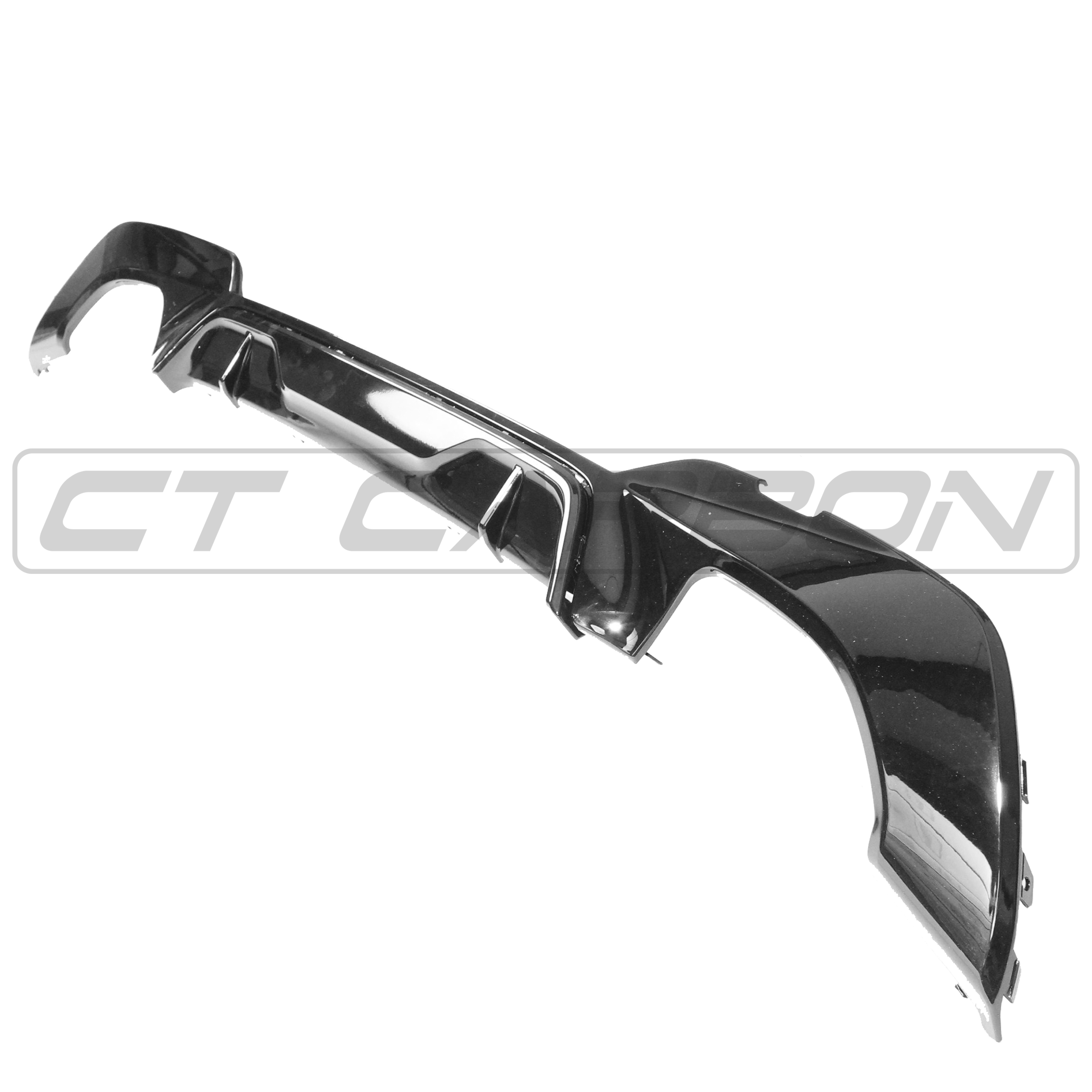 BMW G20/G21 3 SERIES GLOSS BLACK DIFFUSER - MP STYLE (QUAD TIPS)