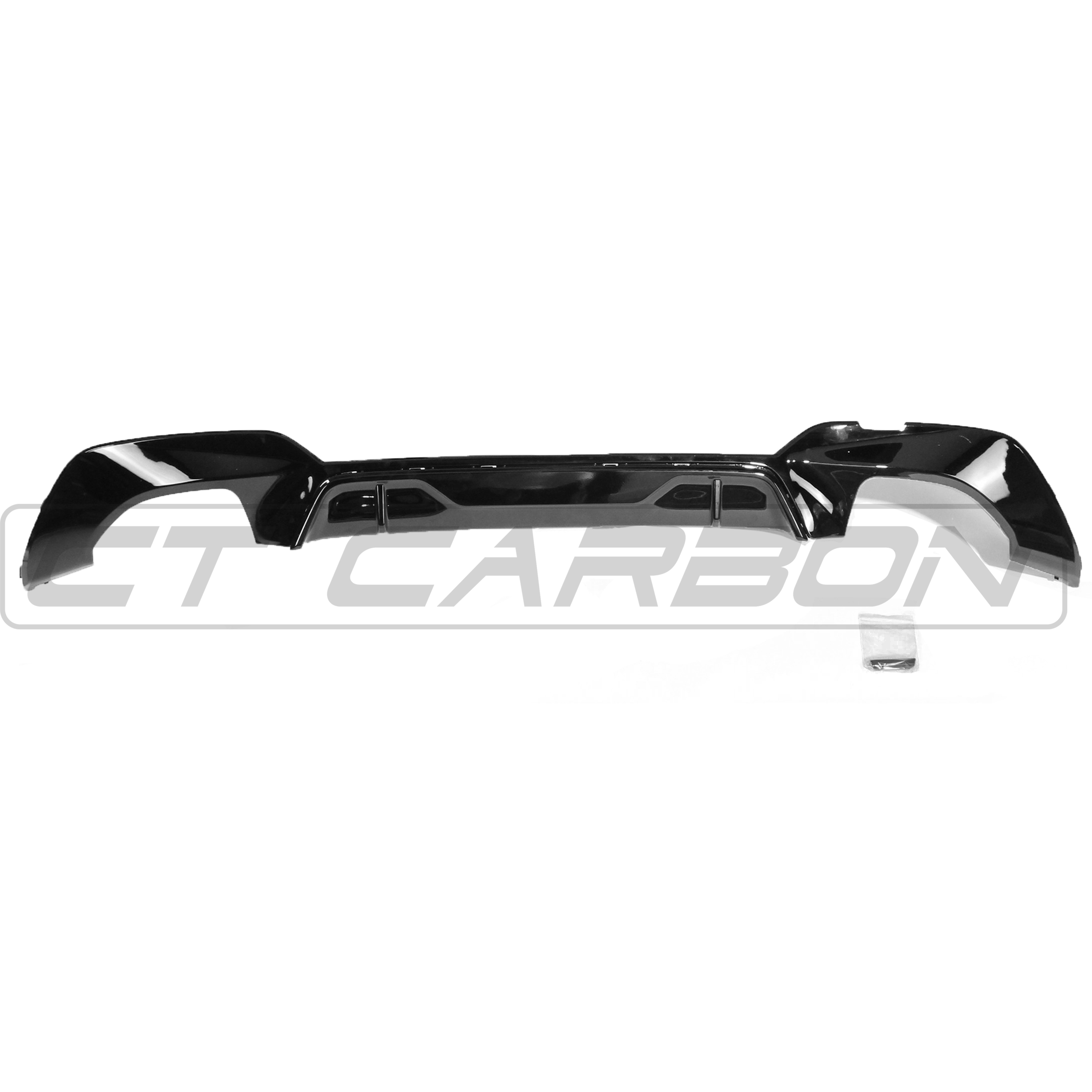 BMW G20/G21 3 SERIES GLOSS BLACK DIFFUSER - MP STYLE (QUAD TIPS)