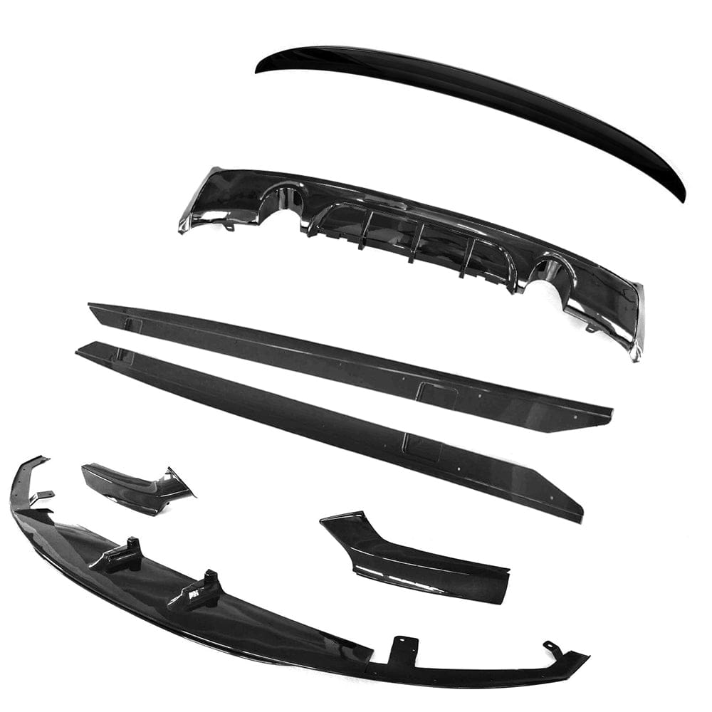 BMW 2 Series F22 GLOSS BLACK FULL KIT (DUAL EXHAUST) - V1