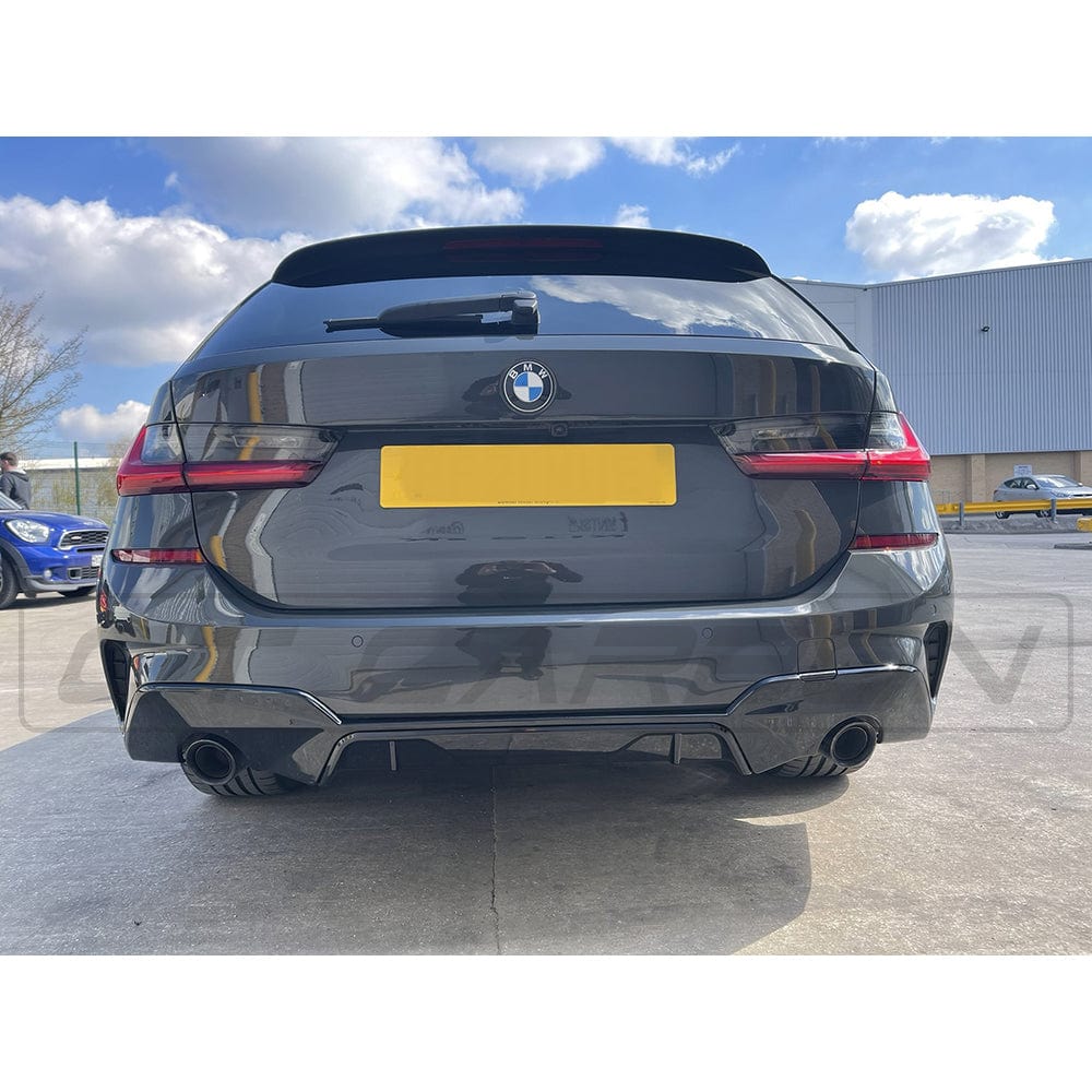 BMW 3 SERIES G20 GLOSS BLACK FULL KIT (ROUND EXHAUST) - V1