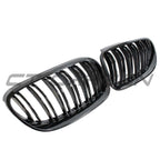 BMW E92 & E93 3 SERIES LCI DOUBLE SLAT BLACK GRILLES