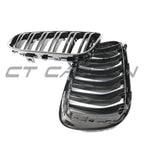 BMW E92 & E93 3 SERIES LCI DOUBLE SLAT BLACK GRILLES