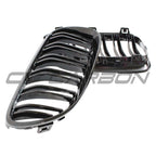 BMW E92 & E93 3 SERIES LCI DOUBLE SLAT BLACK GRILLES
