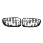 BMW E92 & E93 3 SERIES LCI DOUBLE SLAT BLACK GRILLES