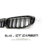 BMW 3 SERIES G20/G21 BLACK GRILLE - BLAK BY CT CARBON