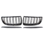 BMW E90 3 SERIES PRE-LCI DOUBLE SLAT BLACK GRILLES