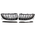 BMW E90 3 SERIES PRE-LCI DOUBLE SLAT BLACK GRILLES