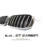 BMW F15/F16 X5/X6 2014-2018 SINGLE SLAT BLACK GRILLES