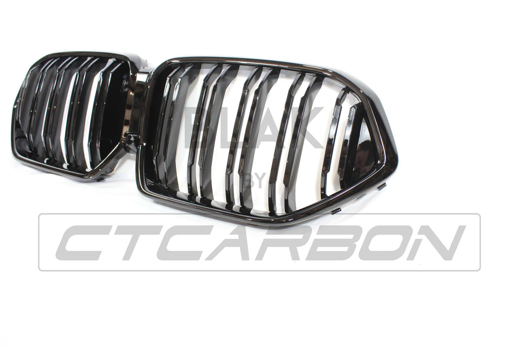 BMW G06 X6 2019-2023 DOUBLE SLAT BLACK GRILLES