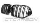 BMW G06 X6 2019-2023 DOUBLE SLAT BLACK GRILLES