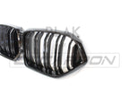 BMW G06 X6 2019-2023 DOUBLE SLAT BLACK GRILLES