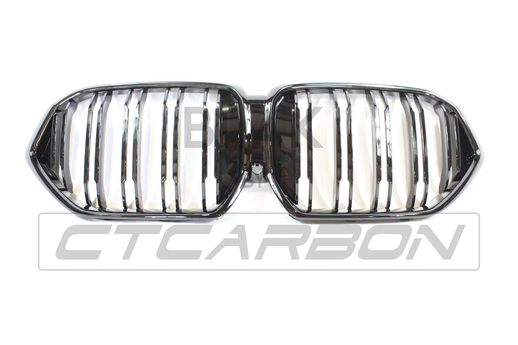 BMW G06 X6 2019-2023 DOUBLE SLAT BLACK GRILLES