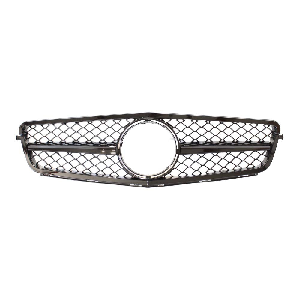 MERCEDES W204 C CLASS 2012-2015 GLOSS BLACK GRILLE