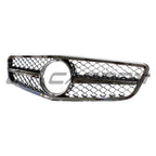 MERCEDES W204 C CLASS 2012-2015 GLOSS BLACK GRILLE
