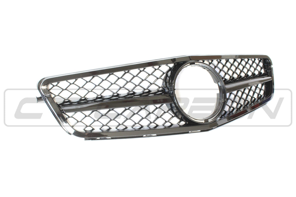 MERCEDES W204 C CLASS BLACK GRILLE