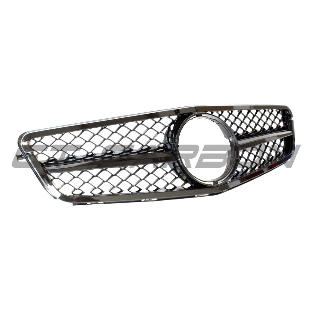 MERCEDES W204 C CLASS 2012-2015 GLOSS BLACK GRILLE