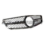 MERCEDES W204 C CLASS 2012-2015 GLOSS BLACK GRILLE