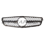 MERCEDES W204 C CLASS 2012-2015 GLOSS BLACK GRILLE