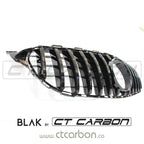 MERCEDES W205 C CLASS 2019+ AMG BLACK GRILLE (WITHOUT CAMERA)