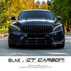 MERCEDES W205 C CLASS 2019+ BLACK GRILLE (WITH CAMERA) - BLAK BY CT CARBON