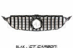 MERCEDES W205 C CLASS 2019+ BLACK GRILLE (WITH CAMERA) - BLAK BY CT CARBON