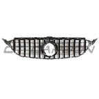 MERCEDES W205 C CLASS 2019+ BLACK GRILLE (WITH CAMERA)