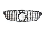 MERCEDES W205 C63 AMG 2014-2018 AMG GT BLACK GRILLE (WITH CAMERA)