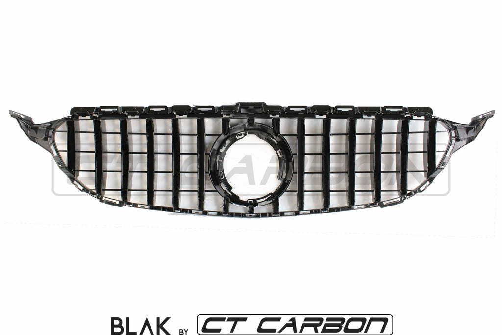 MERCEDES W205 C63 AMG 2014-2018 AMG GT BLACK GRILLE (WITH CAMERA)