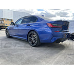 BMW 3 SERIES G20/G21 GLOSS BLACK SIDE SKIRTS - MP STYLE - BLAK BY CT CARBON