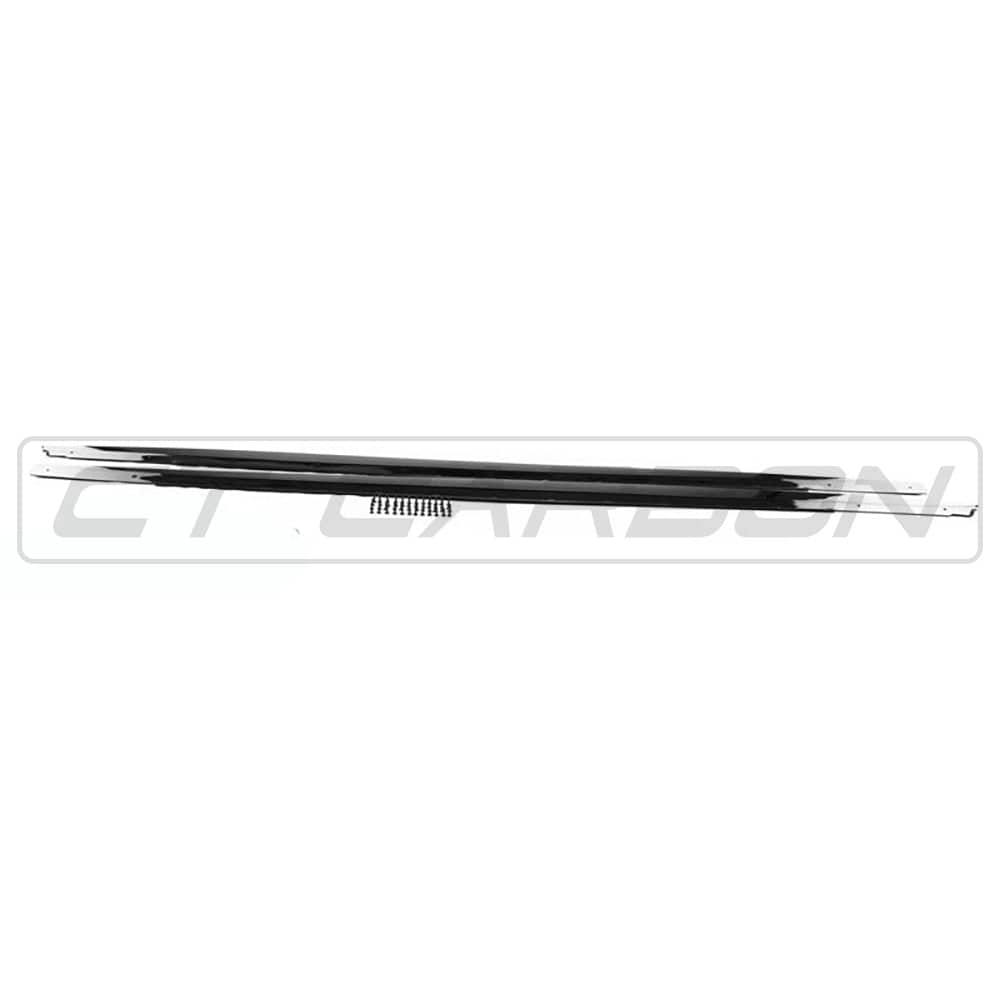 BMW 5 SERIES G30/31 GLOSS BLACK SIDE SKIRTS - MP STYLE - BLAK BY CT CARBON